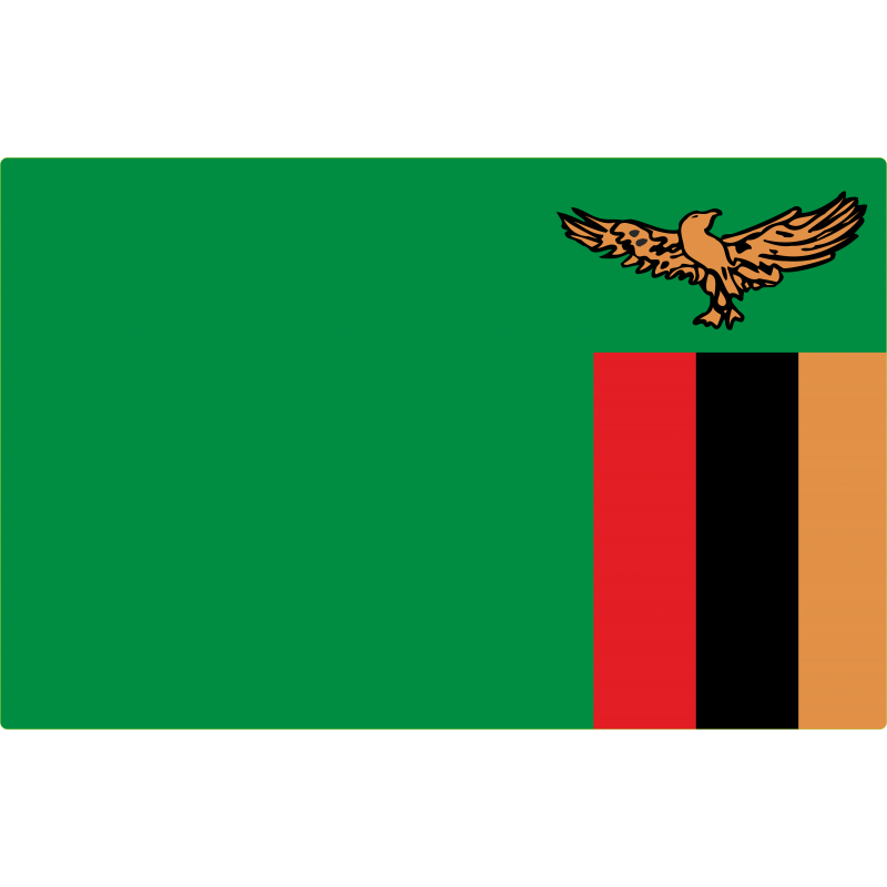 Drapeau Zambie