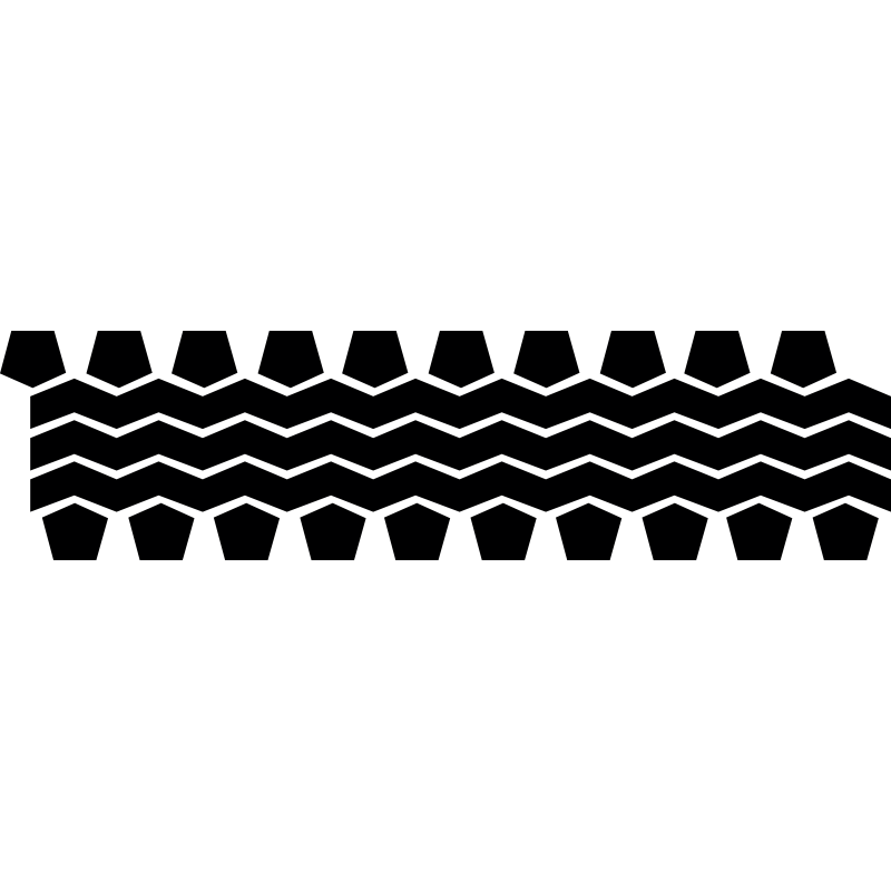 Trace de pneu