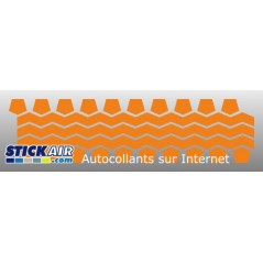 Trace de pneu