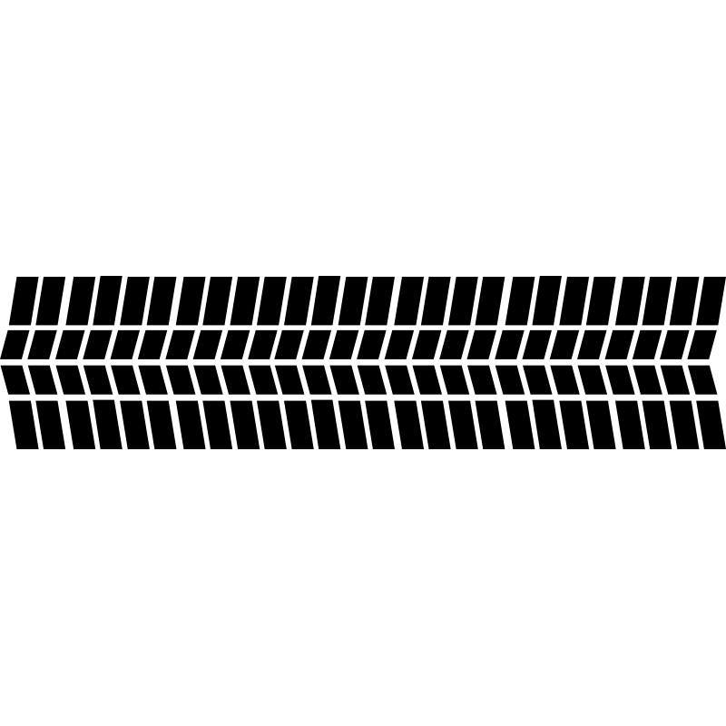 Trace de pneu