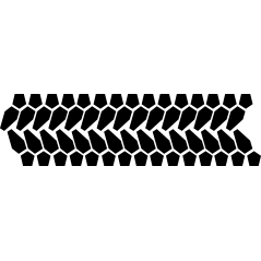 Trace de pneu