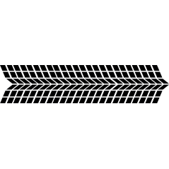 Trace de pneu