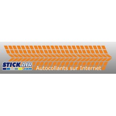 Trace de pneu
