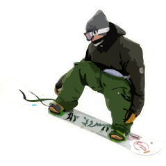 Snowboader