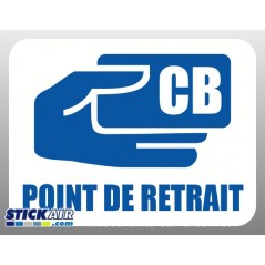 Point retrait carte bancaire