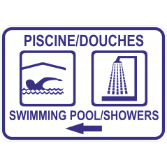 Piscine et Douches
