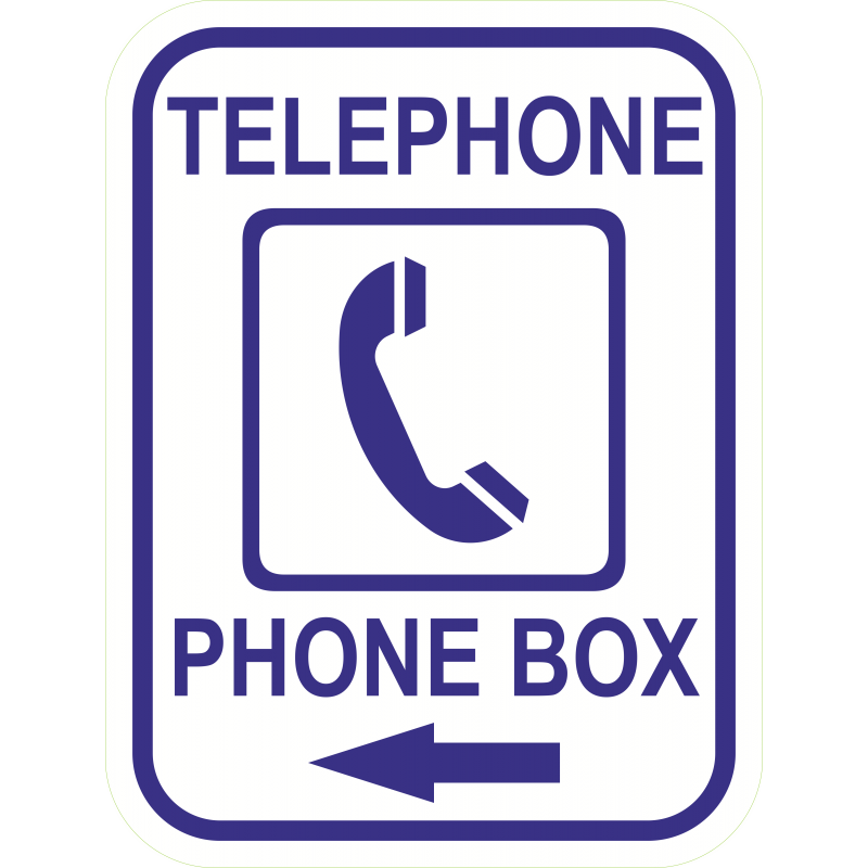 Pictogramme telephone à gauche