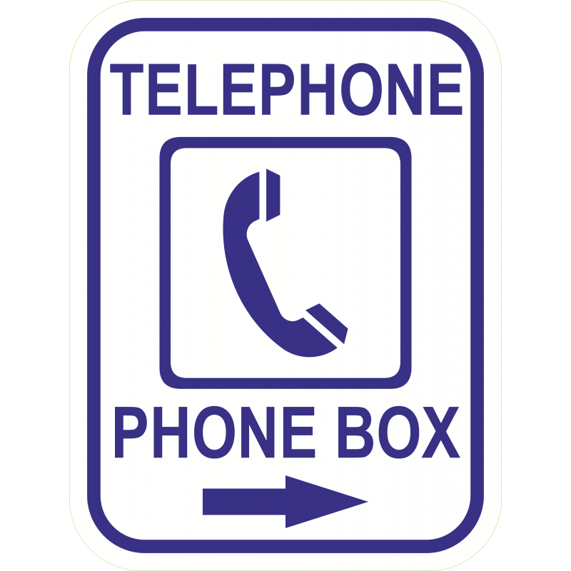 Pictogramme telephone à droite