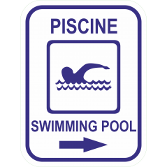 Piscine à droite