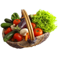 Panier primeur