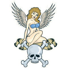 Pin up motard