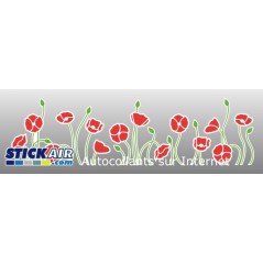 Coquelicots frise