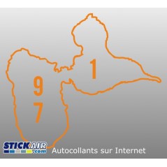 Carte Guadeloupe