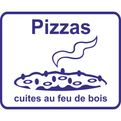 Pictogramme pizzas au feu de bois