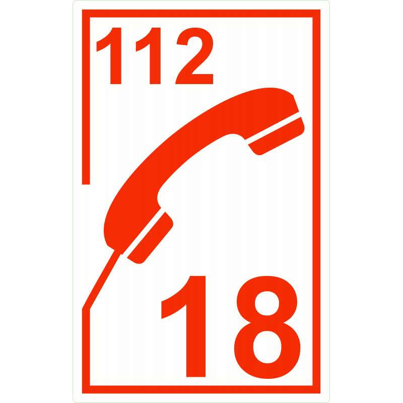 Telephone 18 et 112