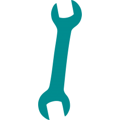 Clé plate