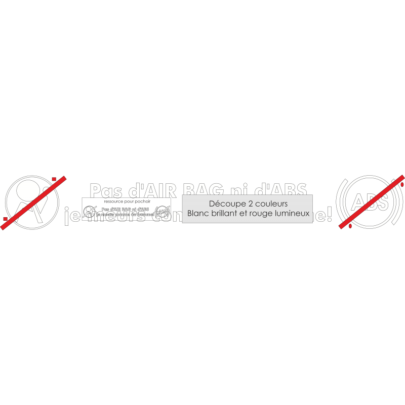 Pas Air Bag ni ABS je meurs comme un homme