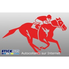 Cheval et jockey