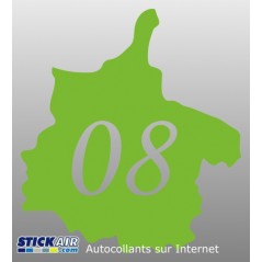 Sticker Ardennes