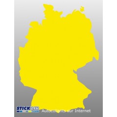 Carte Allemagne