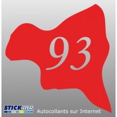 Sticker Seine Saint Denis