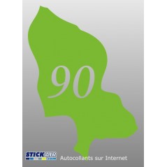 Sticker territoire de Belfort