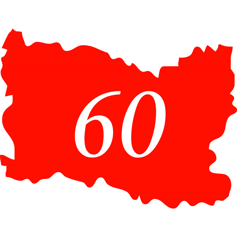 Sticker Oise