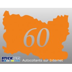 Sticker Oise