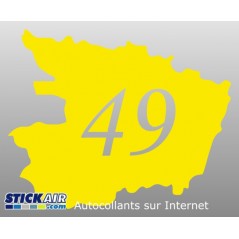 Sticker Maine et Loire