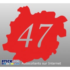 Sticker Lot et Garonne