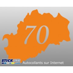 Sticker Haute Saone