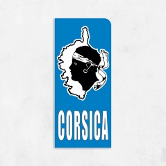 Sticker MOTO immatriculation Corsica ile