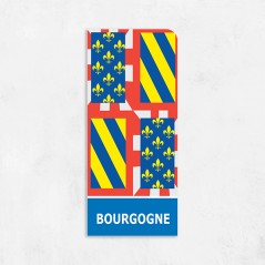 Sticker VOITURE immatriculation Bourgogne