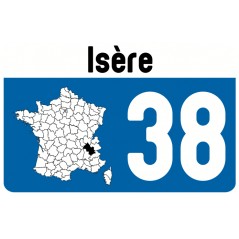 Sticker 38 Isere