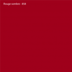 Vinyle brut Rouge sombre Brillant / Quantité au mètre linéaire