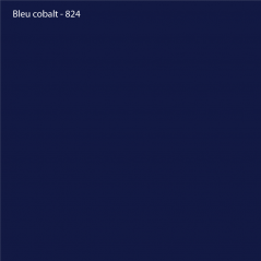 Vinyle brut Bleu cobalt Brillant / Quantité au mètre linéaire