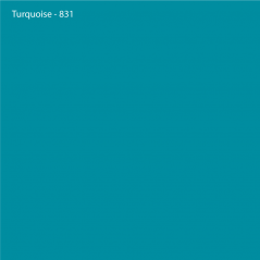 Vinyle brut Turquoise Brillant / Quantité au mètre linéaire