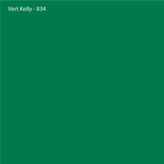 Vinyle brut Vert kelly Brillant / Quantité au mètre linéaire
