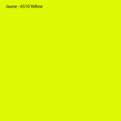 Vinyle brut Jaune Fluo / Quantité au mètre linéaire