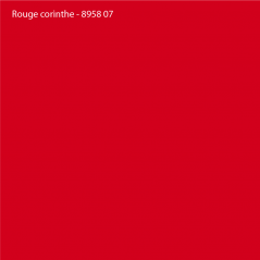 Vinyle brut Rouge Corinthe Mat / Quantité au mètre linéaire